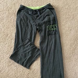 Grey Victoria’s Secret straight leg sweatpants
